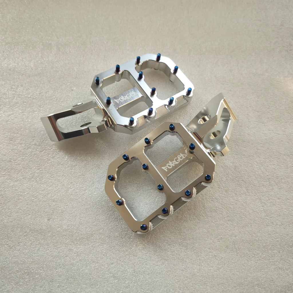 Super-Wide E-Moto Footpegs – Surron, Talaria, E-Ride Pro, 79Bike