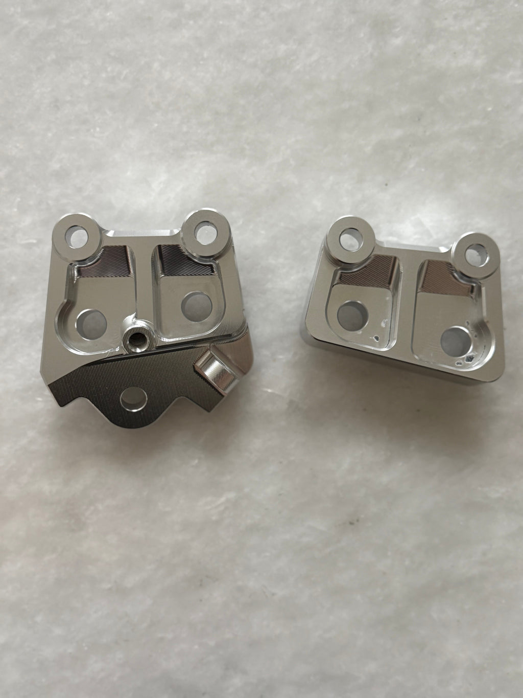Talaria XXX Metal Foot Peg Brackets | CNC Upgrade Mounts (Black & Chrome)