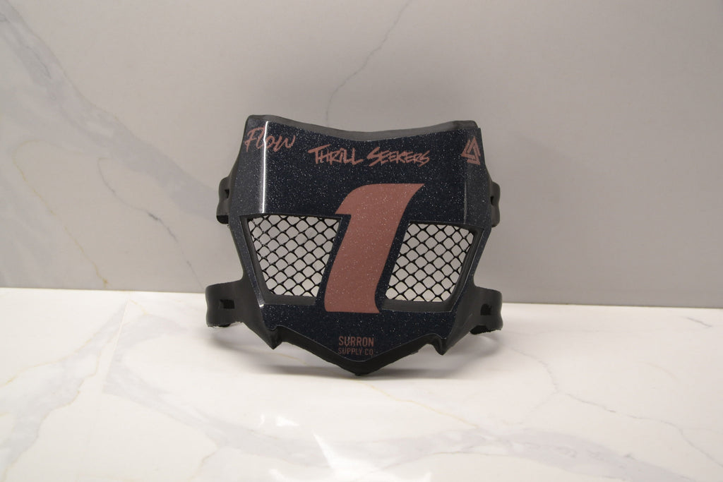 "MotoCutz" Vented Front Number Plate